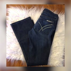 Flared jeans